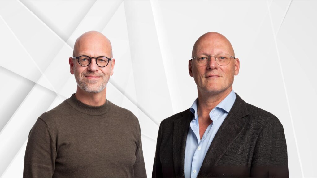 Duo-portret Jan Inberg en Maurice van Hoek