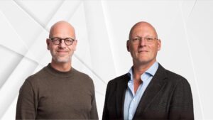 Duo-portret Jan Inberg en Maurice van Hoek
