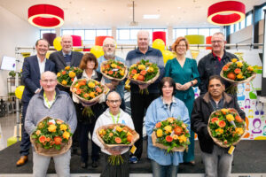 Feest voor medewerkers die 45 jaar of 50 jaar in dienst zijn